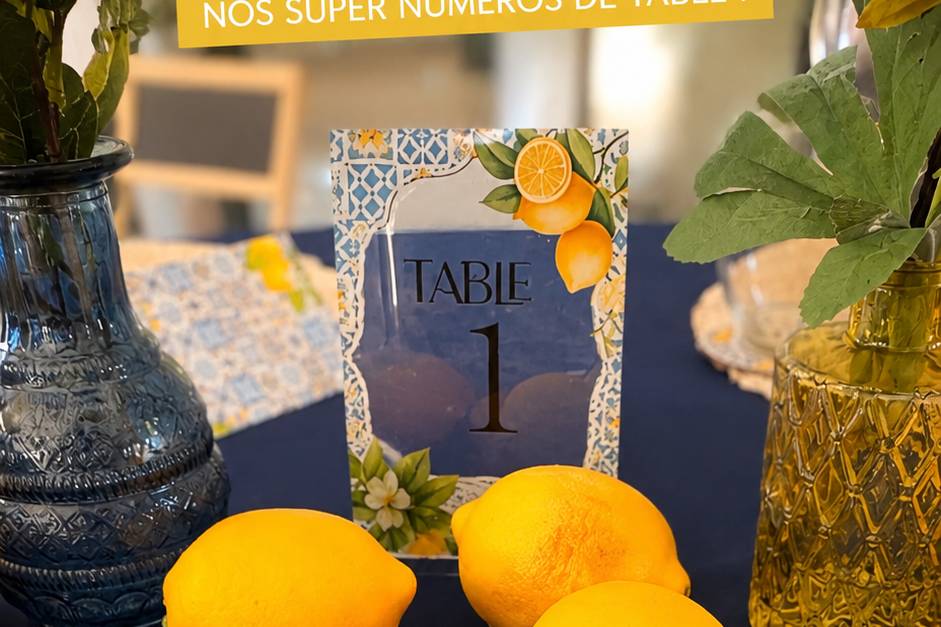 Numéro de table