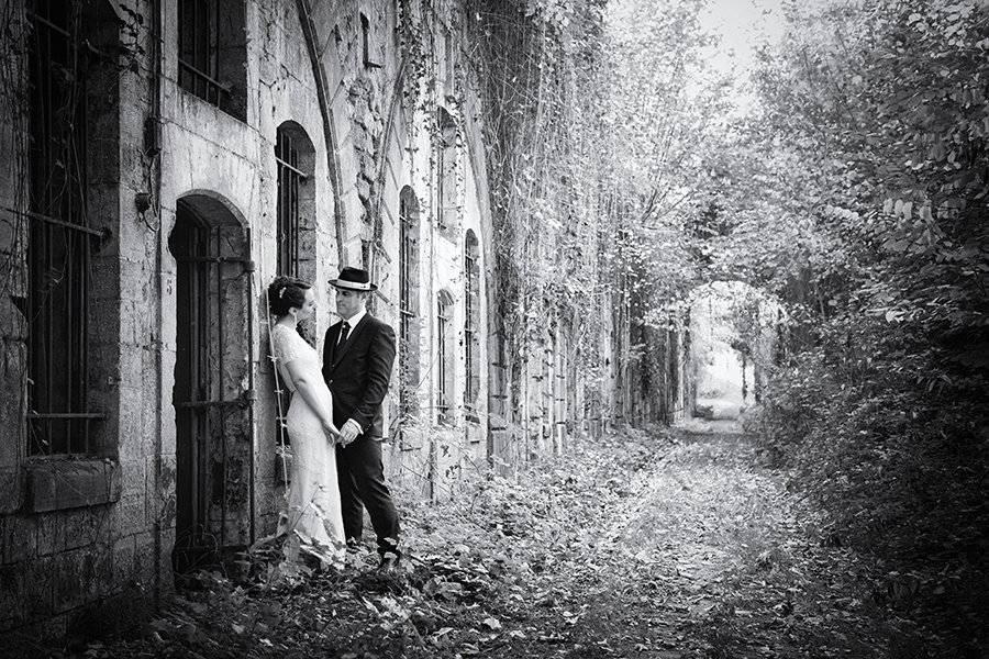 Séance de couple en URBEX