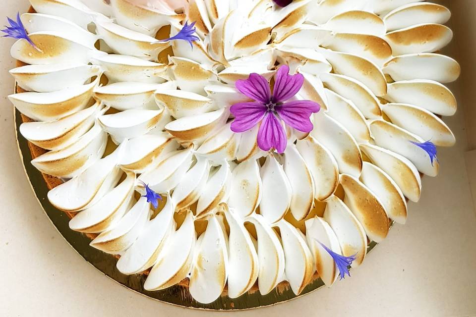 Tarte citron meringuée