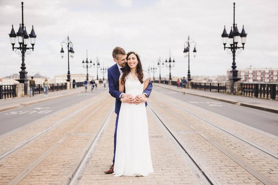 Mariage dans Bordeaux