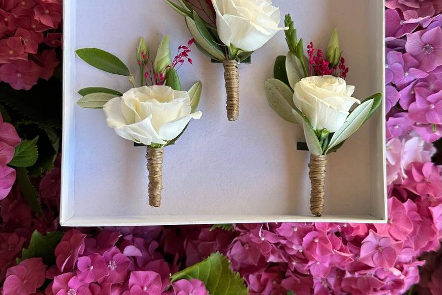 Boutonnière élégante