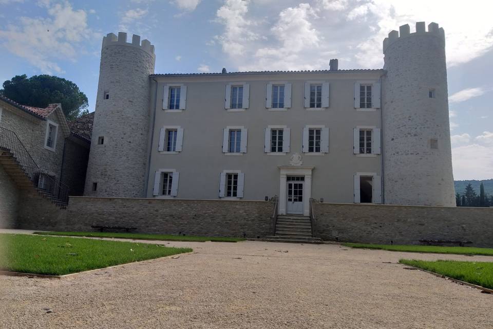 Façade côté ouest