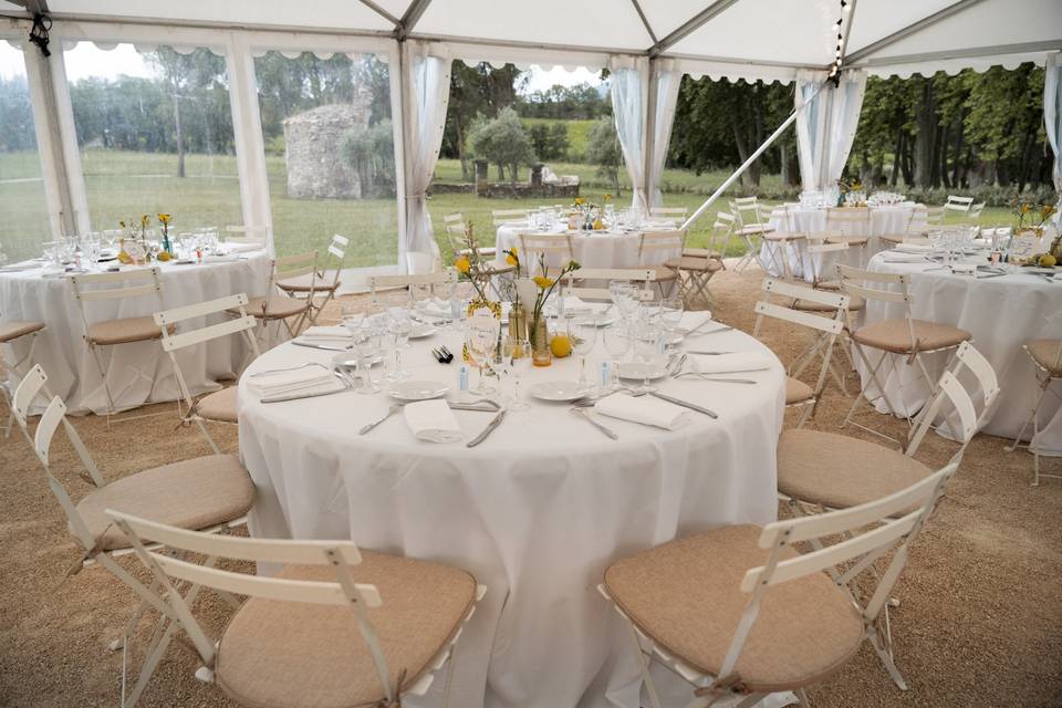 Tables repas mariage