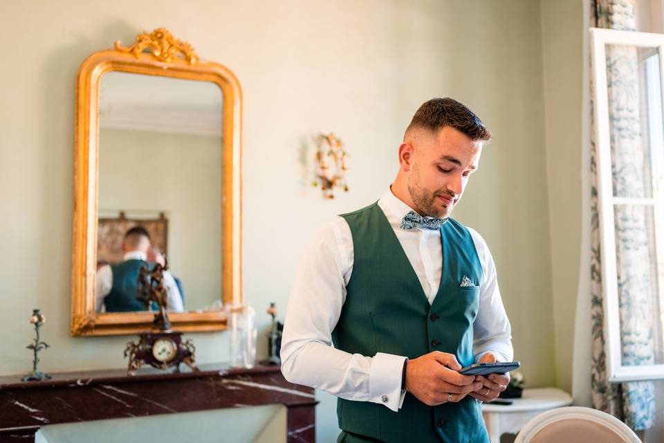 Preparatif du marié