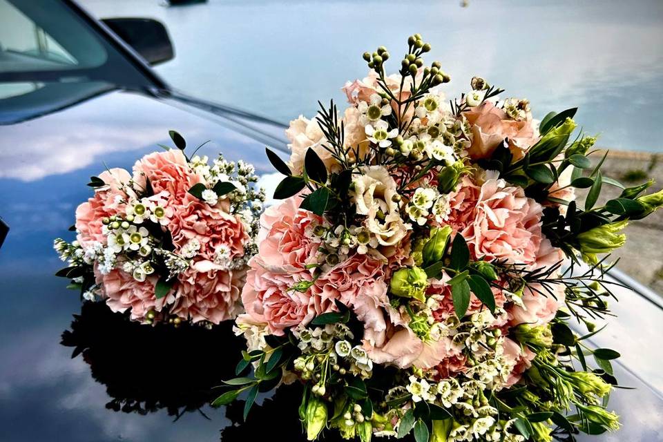 Bouquet rond mariée bouquet d'