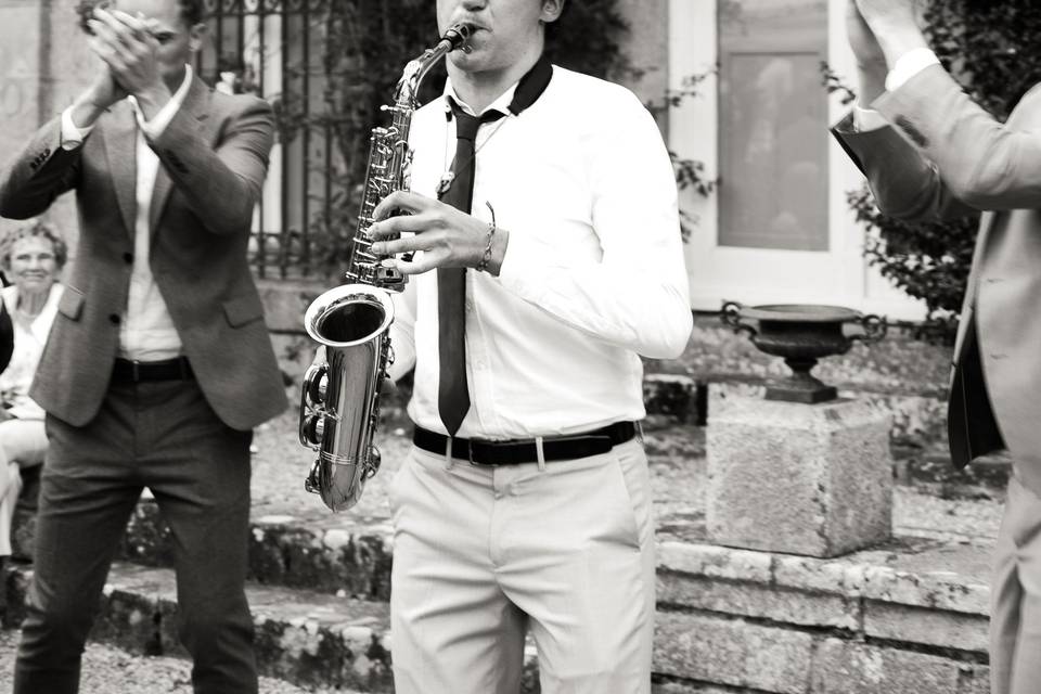 Un saxophoniste