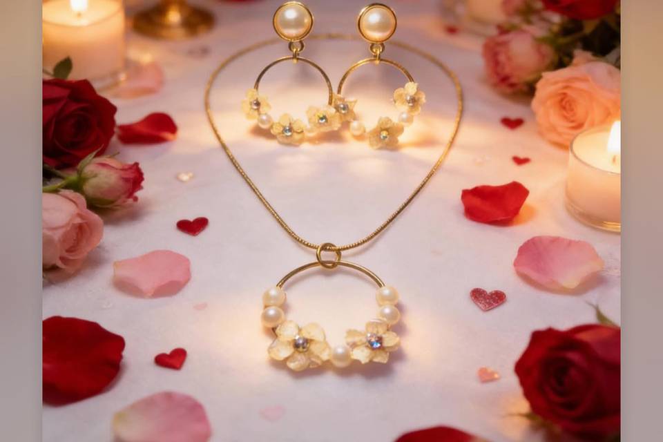 Parure fleurs de sureau