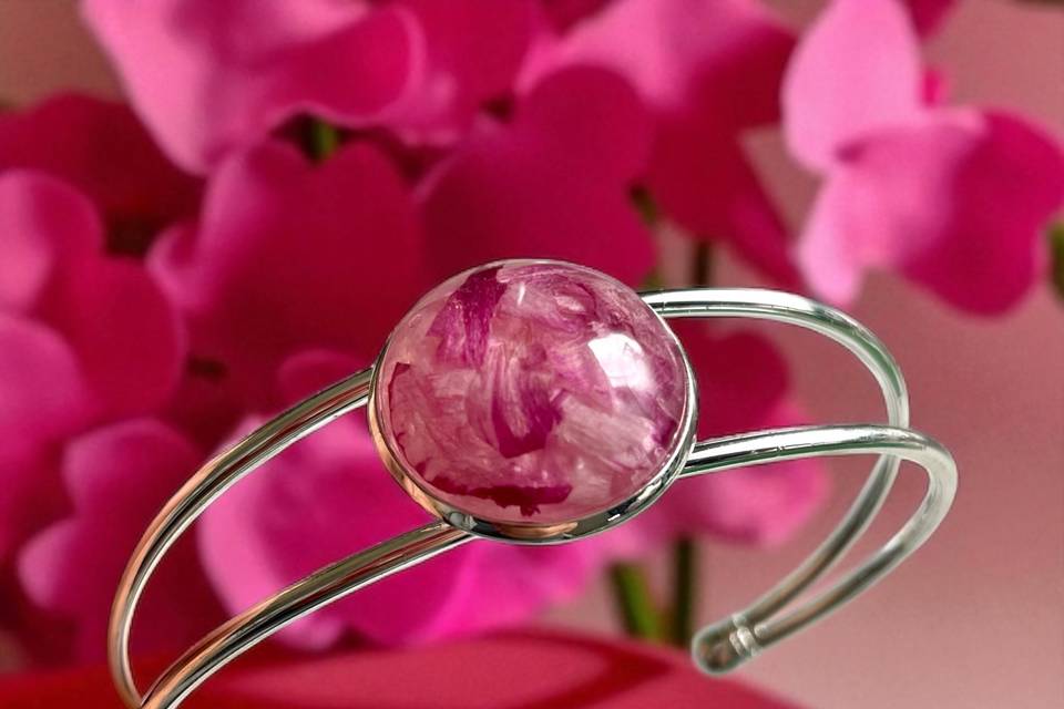 Bracelet fleurs bouquet