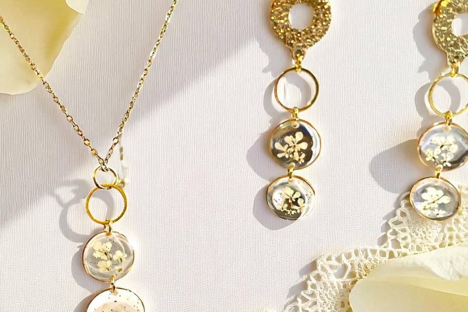 Parure carotte sauvage