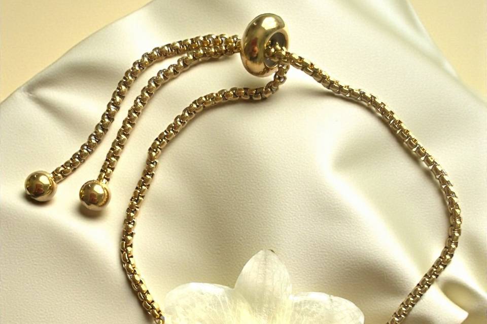 Bracelet mini orchidée