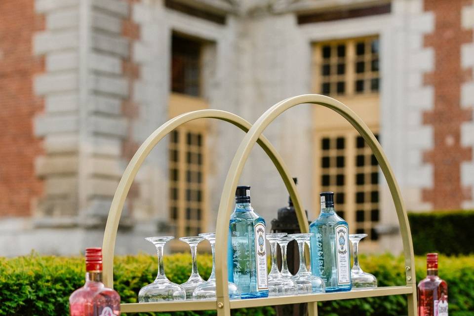 Arrière de bar