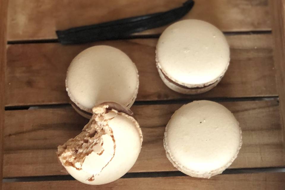 Macarons caramel