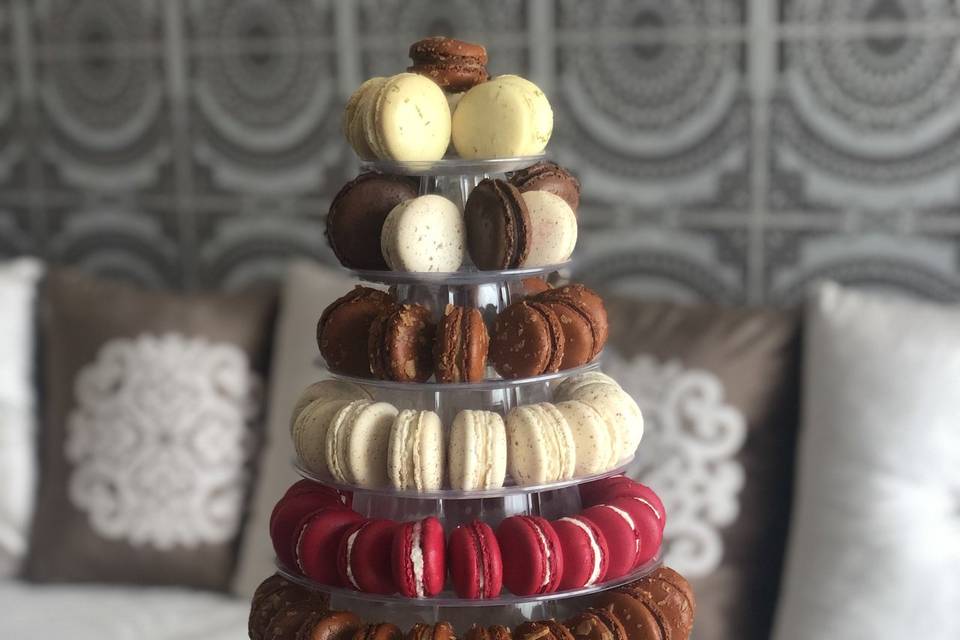 Pyramide macarons