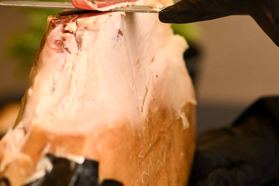 Découpe de jambon
