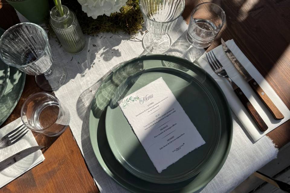 Décoration de table