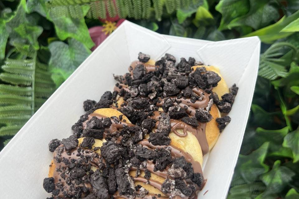 Pancakes nutella oreo