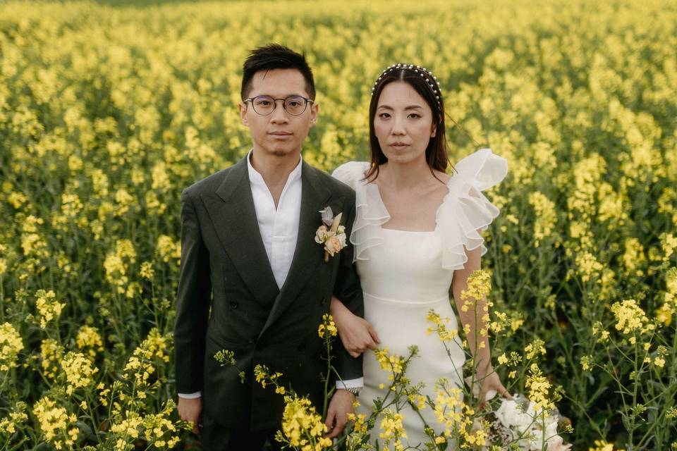 Séance couple mariage