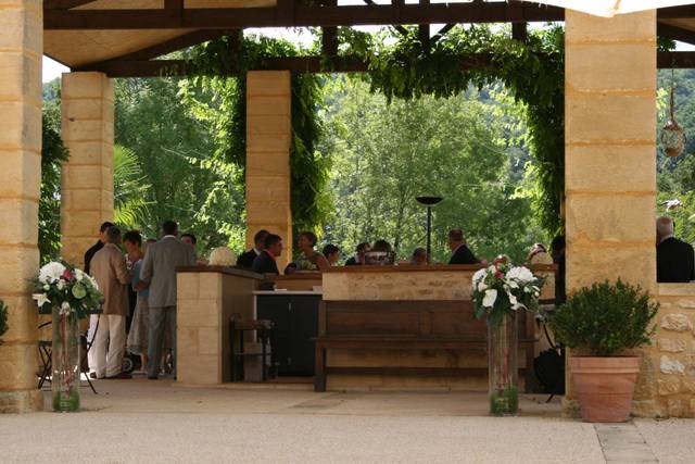 Réception sous la halle