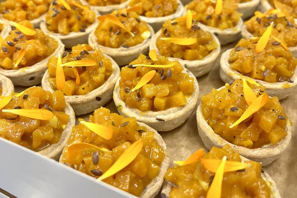 Tartelette butternut
