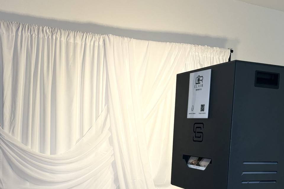 Photobooth instalé