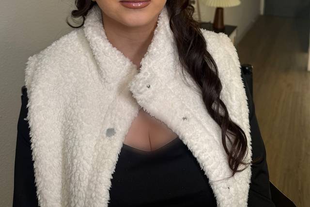 Maquillage shooting grossesse