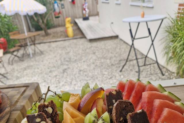 Exemple d'un plateau desserts