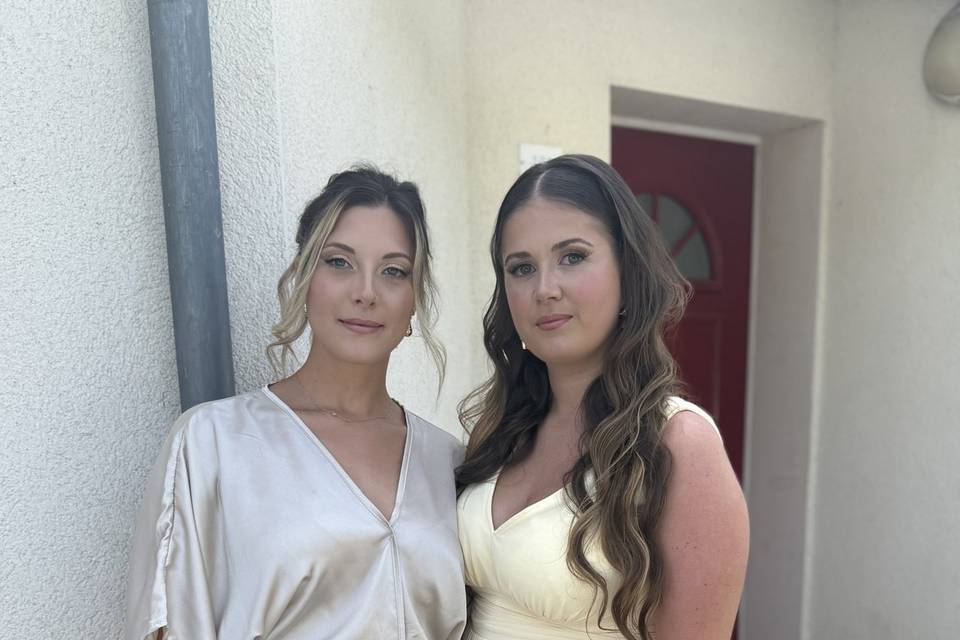 Maquillage demoiselles d’honne