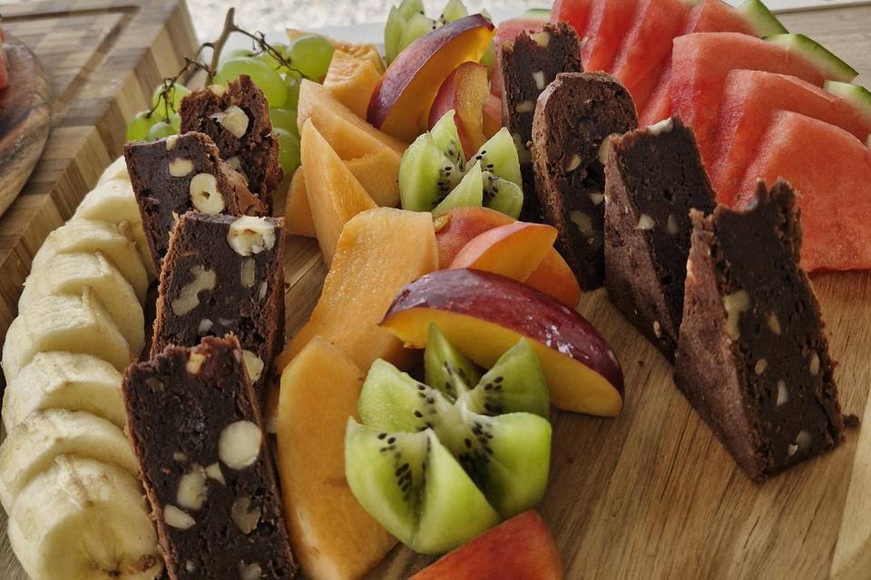 Exemple d'un plateau desserts