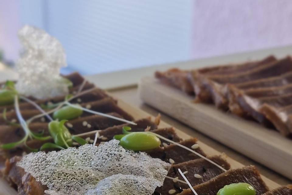 Tataki de Thon à l'asiatique