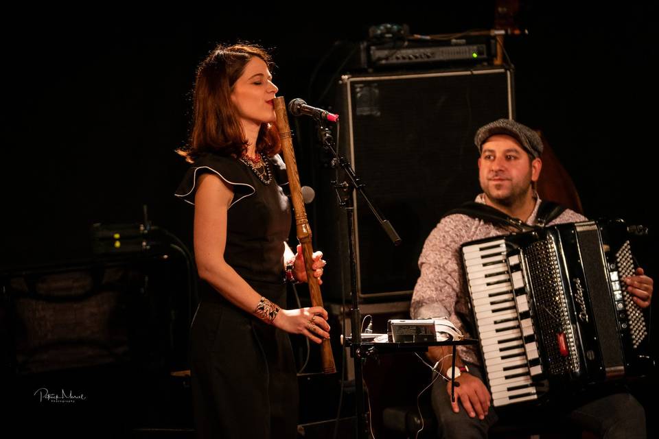 Avec les flutes Roumaines