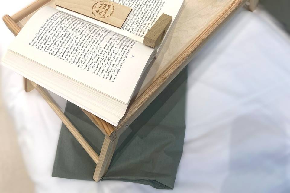 Plateau avec accessoires