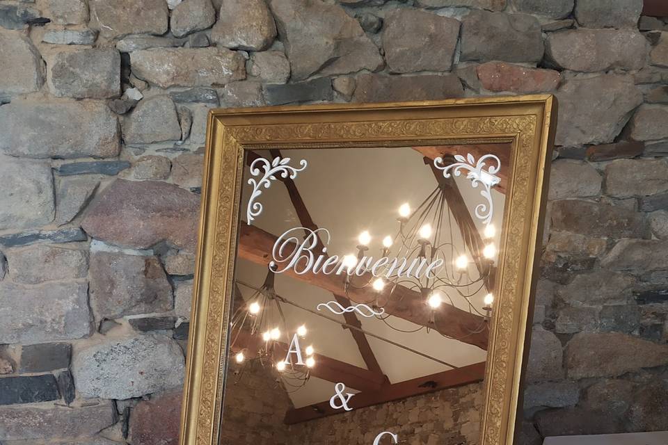 Personnalisation miroir