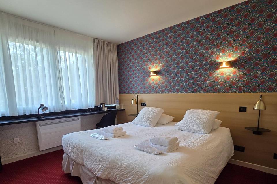 Côté hotel: 20 chambres