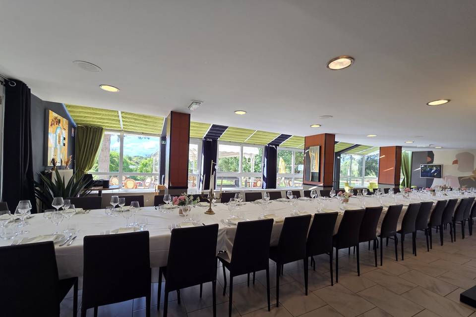 Côté Auberge: Salle réception