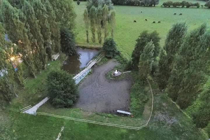 Lac vue du ciel