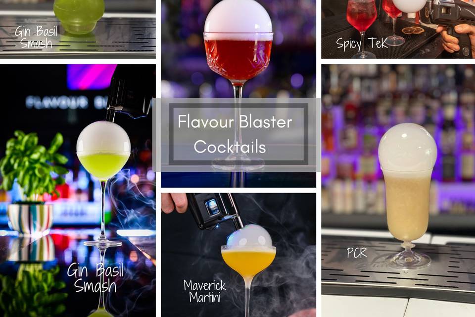 Flavour Blaster cocktails