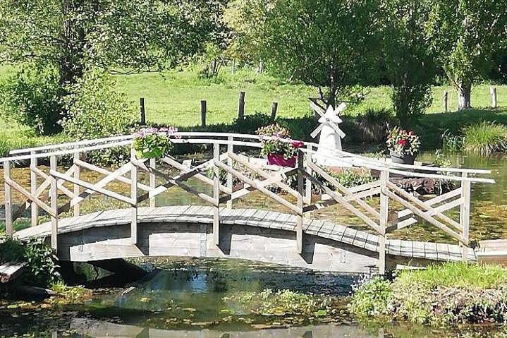 Pont et moulin