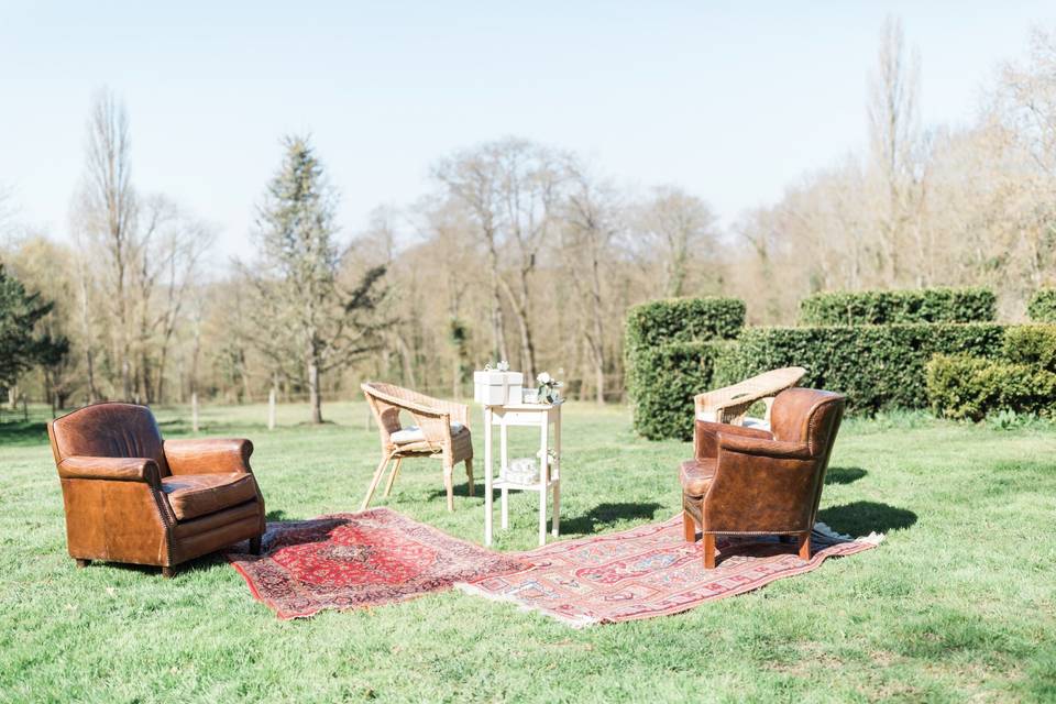 Fauteuils en cuir