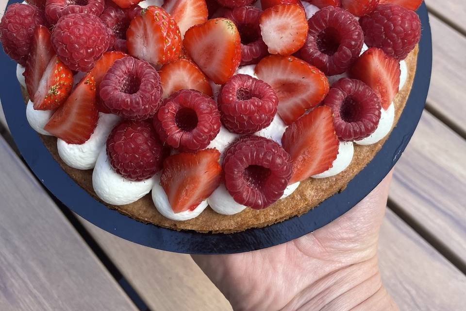 Tarte fruits rouges