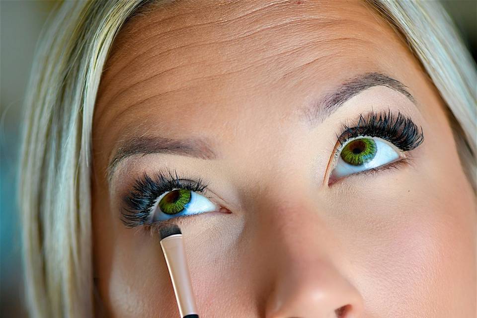 Maquillage de la mariée