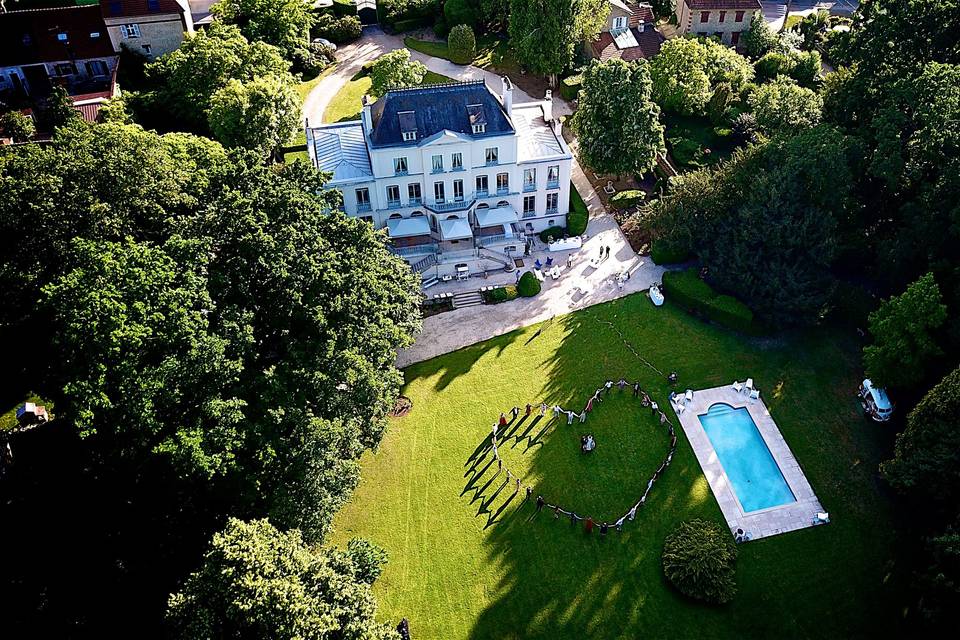 Domaine par drone