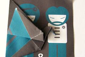 Faire-part origami