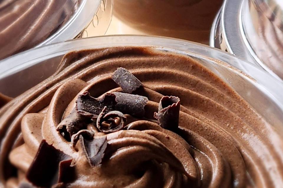 Dessert mousse au chocolat