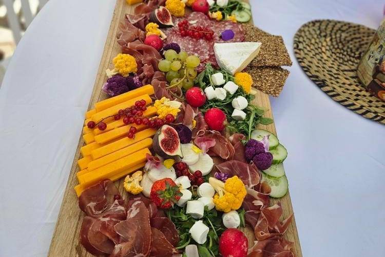 La planche de charcuterie fromage