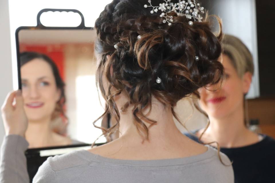 Chignon mariée