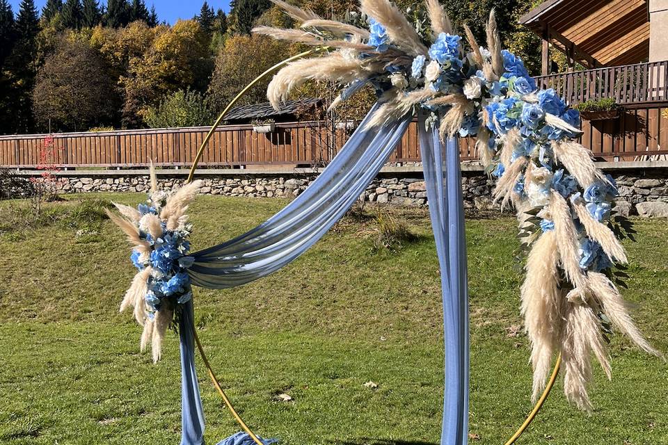 Arche bleu bohème