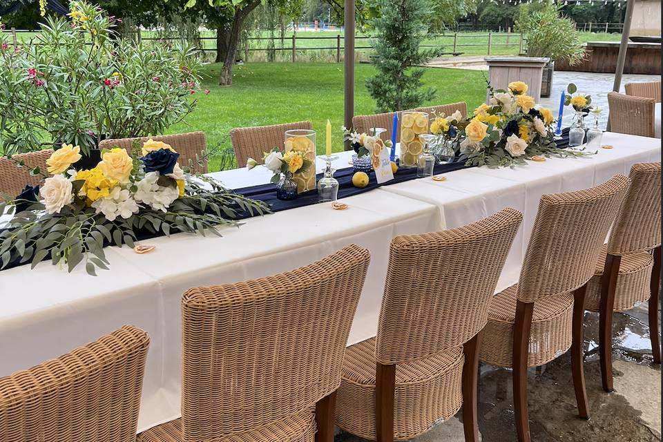 Table d'honneur Dolce Vita