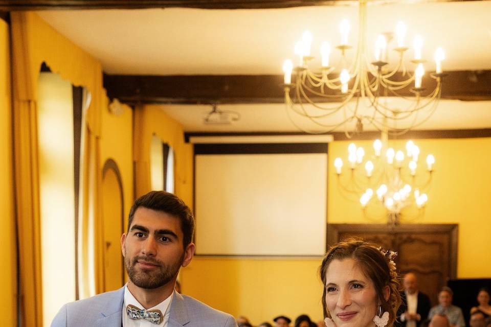 La cérémonie civile