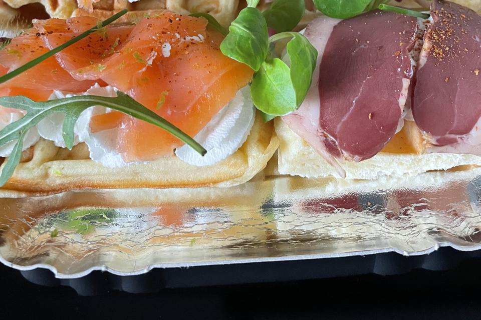Gaufres salées