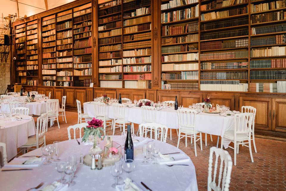 Repas Bibliothèque Château